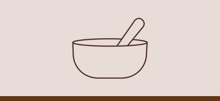 Icono de bol de alimentos